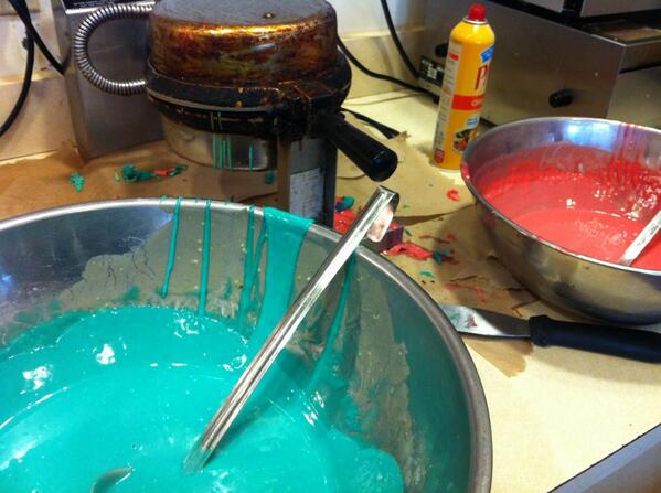 CremeryProblems's tweet photo. FOURTH OF JULY WAFFLES! http://t.co/F2EC9sw9FH