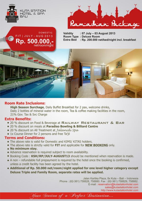 Kuta Station Hotel tweet media