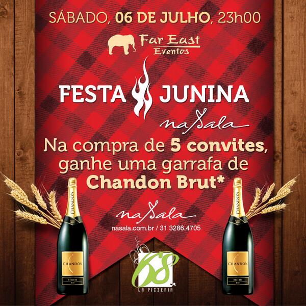 naSala's tweet photo. Quinta tem esquenta Junina @naSala na 68 c/ DJ @djviniciusamara. Boas cias, pizzas e música de qualidade! http://t.co/C38lfTI7B2
