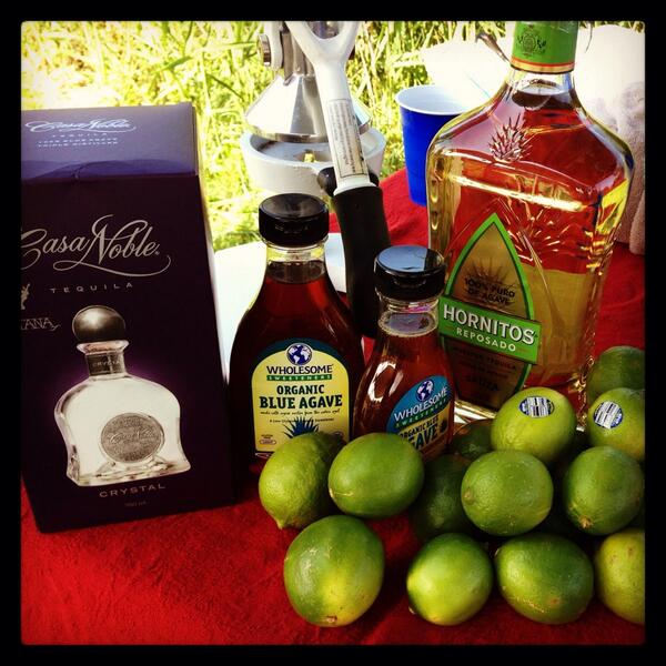 roetsster's tweet photo. All the goodies for some 4th July Margarita's! http://t.co/4s0p2gvIvY
