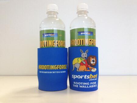 sportsbetcomau's tweet photo. Get yourself a free #rootingforoz stubby holder! *Water not included. Go here - http://t.co/oFY2WSqYzm http://t.co/HnSBUMEVxJ