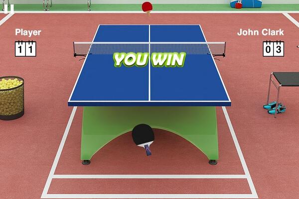Recommend! Virtual Table Tennis 3, support real-time multiplayer.  bit.ly/lzdCb0