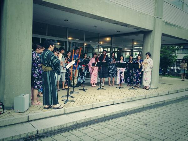 Musaon2013's tweet photo. リコーダーアンサンブル部！ http://t.co/3GnRMy6Qac