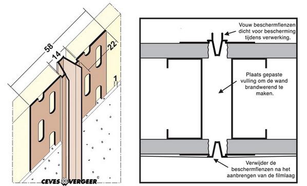 cevesvergeer's tweet image. Nu verkrijgbaar 115781 het gunstige PVC alternatief voor #Gyproc #Controljoint voor het afwerken van dilatatievoegen