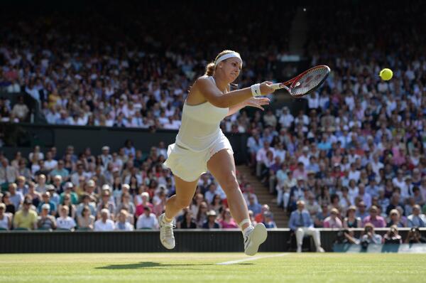 Wimbledon's tweet image. #Lisicki is the first German in the #Wimbledon final since Steffi Graf in 1999.