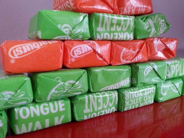 JordanXBL's tweet photo. Stack Them Starburst #random #whatigetuptooonholiday http://t.co/6a032Y0AKS