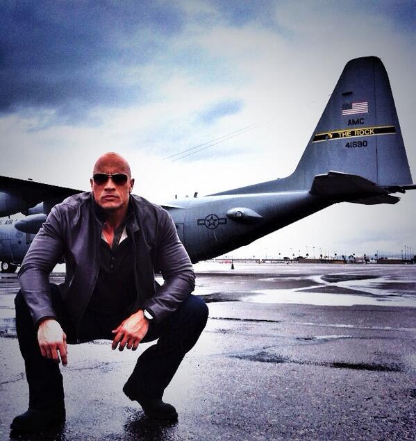 TheRock's tweet photo. Happy Independence Day America. 

Fierce love &amp; pride ~ From both 'The Rocks' (check the tail;) http://t.co/KHjUU0RQio