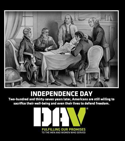 DAVHQ's tweet photo. On this ‎#4thofJuly, let us remember those who sacrifice to keep our great nation free. ‎#DAVpromises http://t.co/opLeiKxLH1