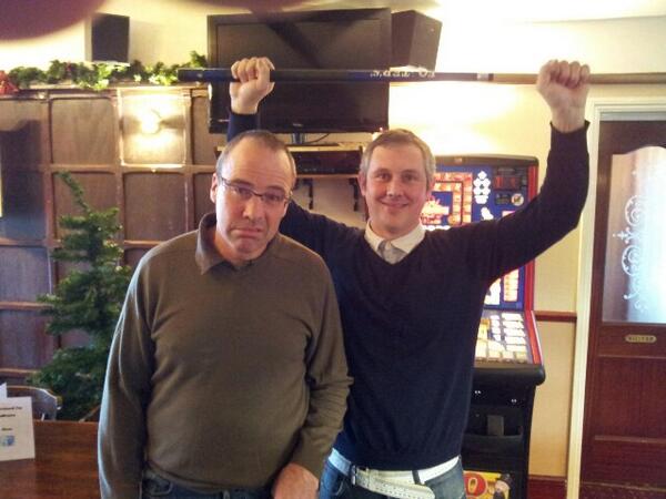 PSMBuilding's tweet image. Blast from the past: The champ is visibly upset after being knocked from his perch in the annual pool comp...