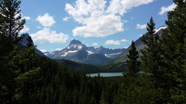 JustinC929's tweet photo. This is just an average view here at GNP. Chalet tonight.  Happy 4th! http://t.co/7tSjSQBYgn