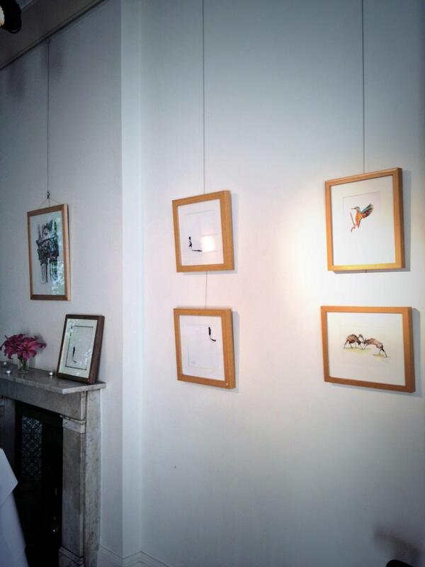 will__dave's tweet image. Exciting to be at the evening exhibition of @EleanorMLDesign &amp;amp; @BonnieFriend