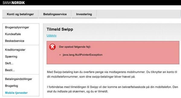 PeterElkjaer's tweet image. Er det her et godt tegn? #BankNordik #Swipp #Nullpointer