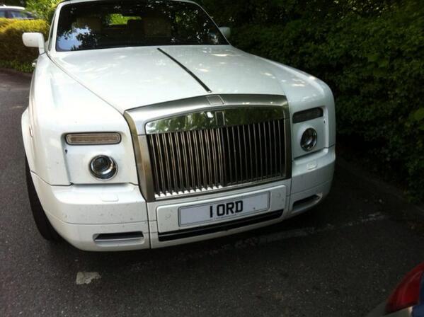 RegNumbers's tweet image. Couldn't think of a better reg and car combo! #Rolls #Lord RT 1ORD