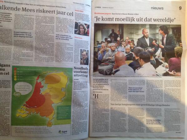 'Je komt moeilijk uit dat wereldje' verslag #Parool debat <a href="/BMoskee/">Blauwe Moskee</a> over verharde criminaliteit onder NL/MA jongeren