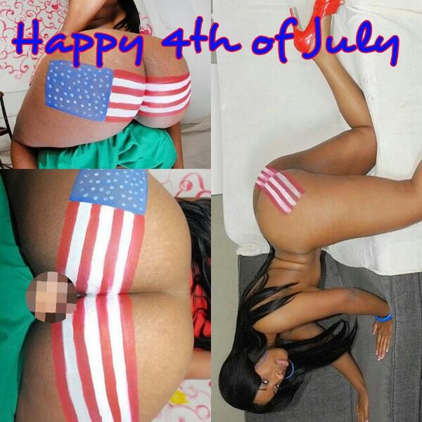 SIENNADREAMXXX's tweet photo. Hope every1 enjoys their day #starSpangledbooty #SalutethisAss #happy4thofjuly #HappyFucking4thOfJuly #Happy4thJuly http://t.co/1N8GoN3hpL