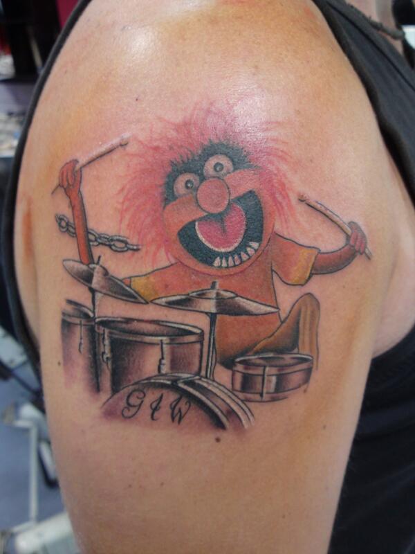 Muppets Animal Tattoo StayWeird InControl Drummer  846 Views  TikTok