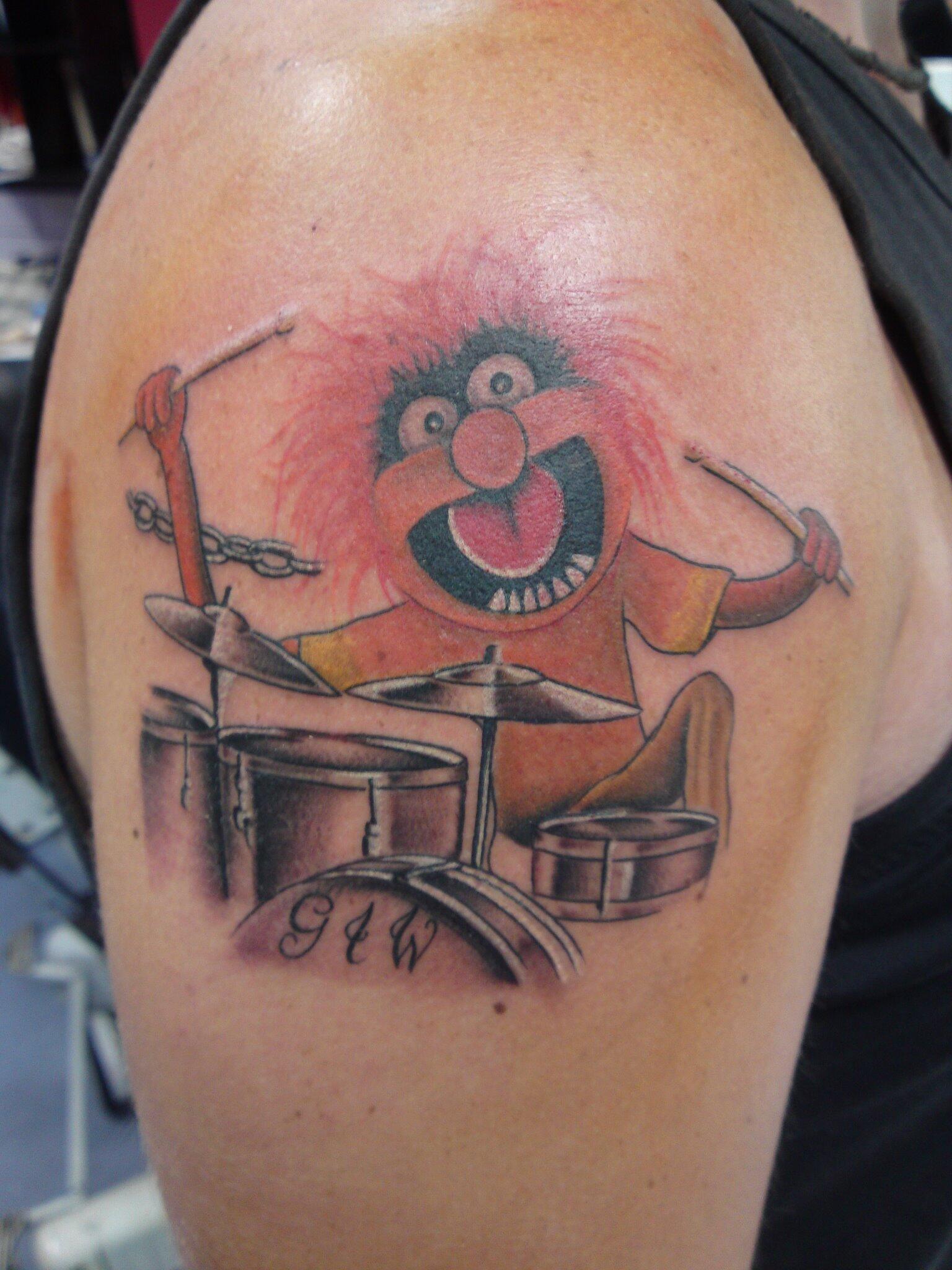 Animal from the Muppets optimalink tattoos tattoo sesamestreet    TikTok