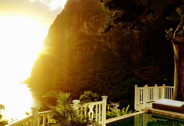 NYCarin's tweet photo. Thank you @metalcircus for another weekend in paradise. I love you. #sugarbeach #stlucia http://t.co/pC7JpPwKBb