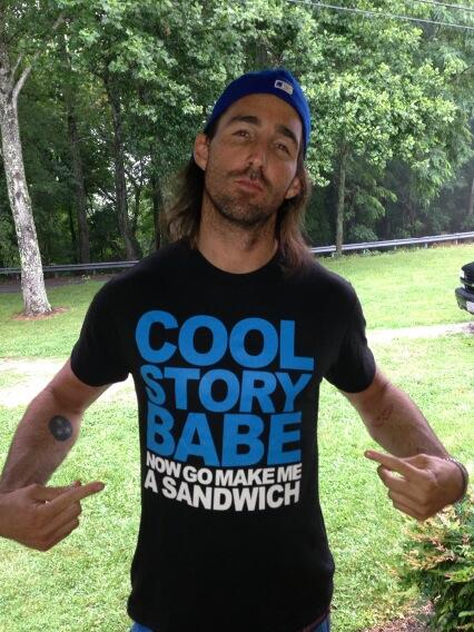 This shirt didn't go over too well with my wifey... 😛