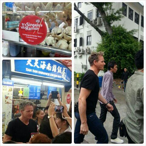 greenheart03's tweet image. Fan girl moment ♡ He said Hi &amp;amp; smiled at me!!! :D #GordonRamsay #favechef #hawkerheroes #singtelchallenge