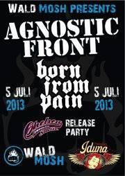 Tonight at poppodium iduna Drachten:
N.Y.H.C.legends: AGNOSTIC FRONT!supports: born from pain &amp; chelsea smile.#mosh