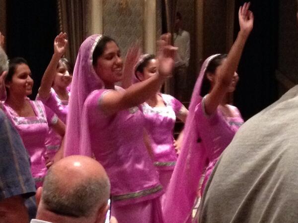 DianeJMacKay's tweet image. Young East Indian dancers part of Opening Ceremonies #CSBA2013 #diversitymatters #rdcrs