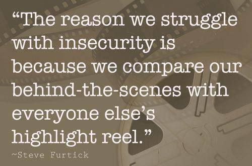 ScreenwritingU's tweet image. The reason we struggle with insecurity is...