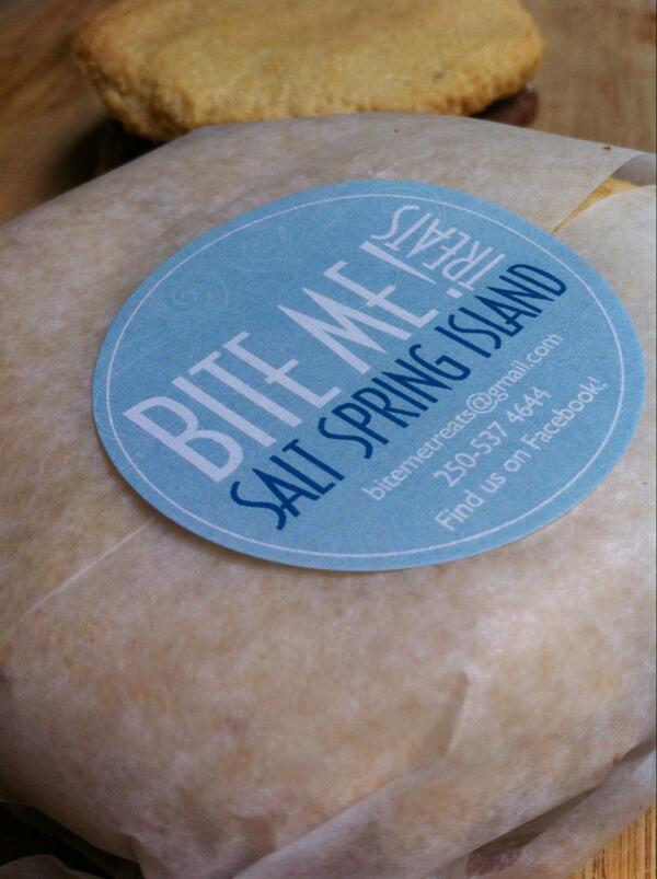 the #icecream sandwich is so #delicious  @ Bite Me! Treats Bake Shop on #saltspring