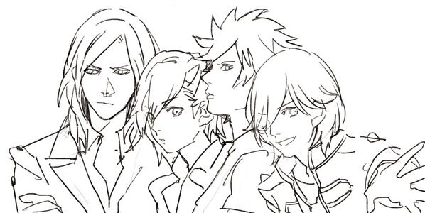 QUARTET☆NIGHTらくがき 