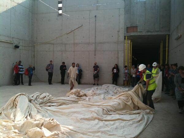 He's reached the Landscape Gallery! #MIFChopra bit.ly/115h9Gx #WhitworthSummer