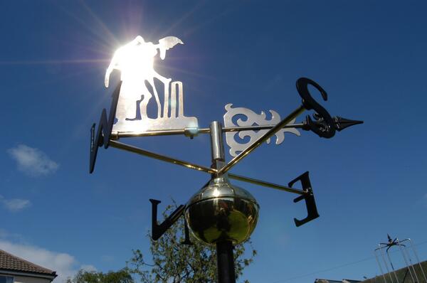 personalise your property, weathervanes make great gifts see mtcrafts.co.uk