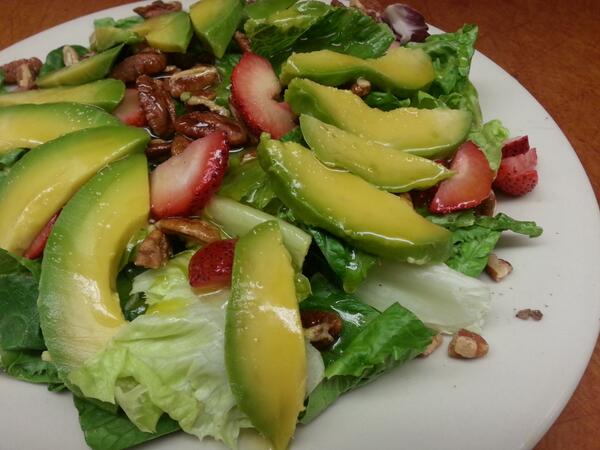 This salad has been a hit so far...stop in and give it a try! #Avocados #tastyvinagrette