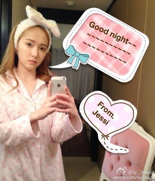 sooyeonbj's tweet photo. goodnight o/ http://t.co/C5GohXbXTF