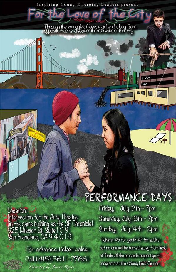 ColoredInk's tweet image. Incredible youth production taking place in San Francisco today "For the love of the citythe