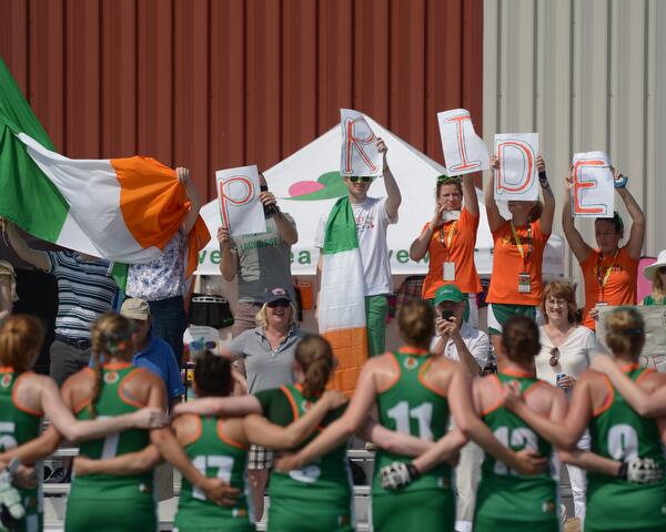 GameDayPhoto's tweet photo. Irish Pride at the World Cup #GameDayWorldCup @LacrosseIreland http://t.co/SpFePIiDrF http://t.co/WyexEdRLz4
