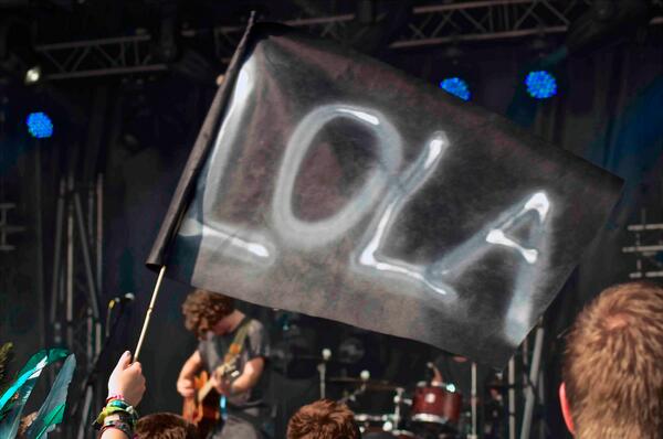 RANAProd's tweet photo. The wonderful @band_lola at @leefest ! http://t.co/V2NV3sMECO