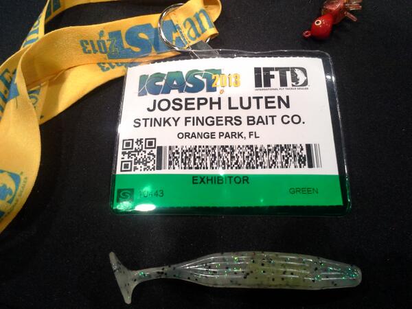 sfbaitco's tweet image. @ICASTshow Our new paddle tail bait is off the chain!