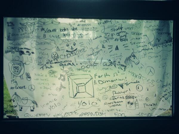 laura_burn13's tweet photo. Look at the amazing artwork me and @Katie_Toner_OM did! =D http://t.co/2O9vRBCewd