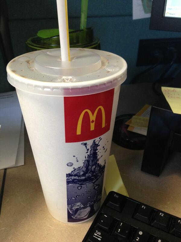 KayGrundle's tweet photo. How jealous are you @lindzrun #dietcoke #large #dollardrinkdays http://t.co/QOr1DtavXy