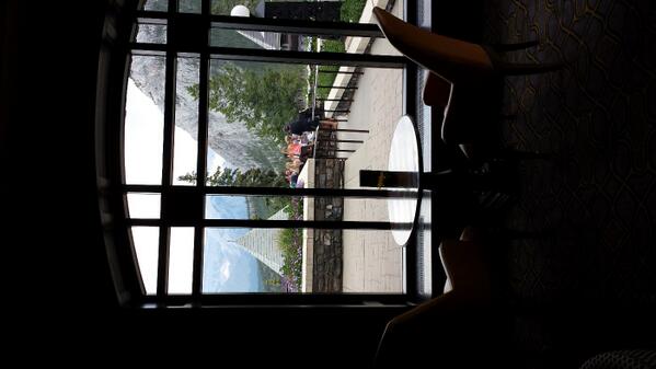 JustinC929's tweet photo. The view from where we had lunch http://t.co/ckVdsRoFEU