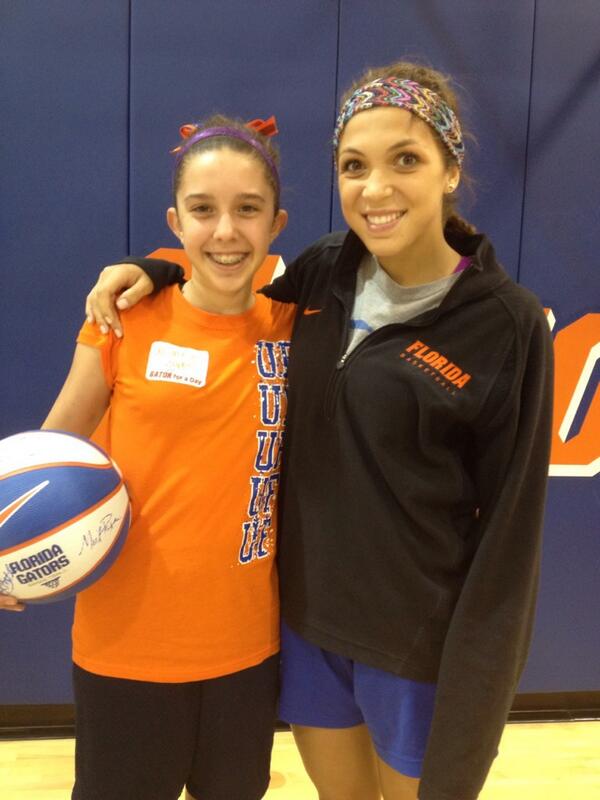 Carlie, thank you for the time at Gator for a Day Camp!  #G8RCamp13