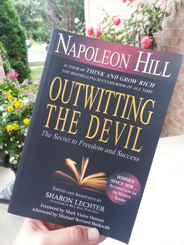 chami_soha's tweet photo. #Napolenhill - Outwitting The Devil. My first pick for Summer reading. http://t.co/pBrstJgL9w