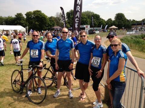 PippaChick's tweet photo. MAA triathlon for in aid of Macmillan - done :) @AlistairKemp @simonshipley #pleasedonate #stillredintheface http://t.co/PbikJgwIpo