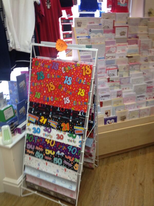 A selection of our wrapping paper #girls #boys #mums #dads #general #ormskirk #churchwalks