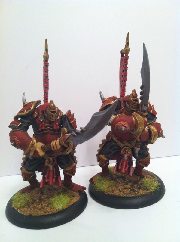 QuickworkMinis's tweet image. Skorne Cyclops Savages