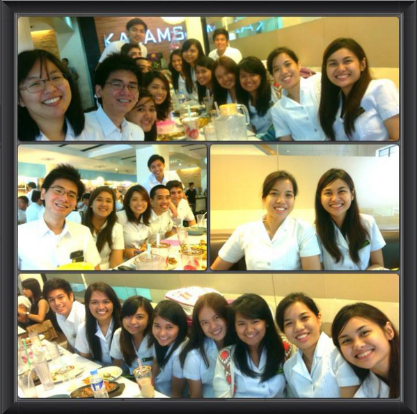 LorenLantin14's tweet image. Lunchtime! :) #lorenlantin #newclassmates #medschool