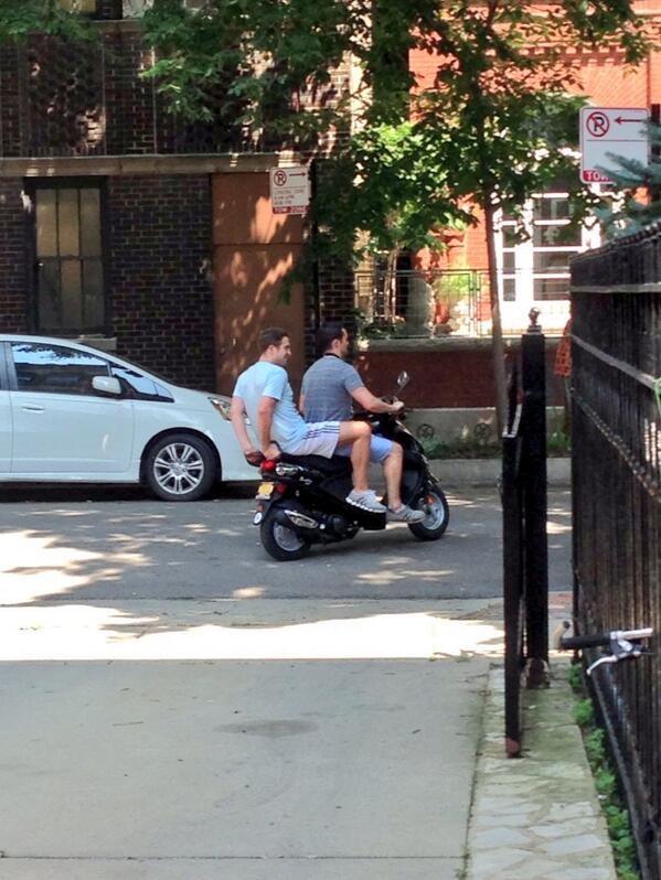 wtwright's tweet photo. I believe this is what they call #malebonding @RossSims @BrandonEhrhardt http://t.co/IY1CpHm4ne