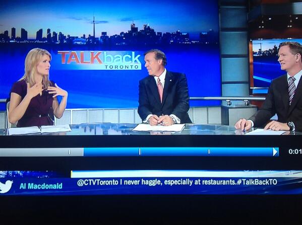 Scar_al's tweet image. An edited version of my Tweet made it on @CTVToronto news at noon. #TalkBackTO