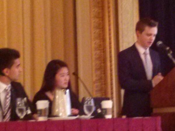 cecelia_reekie's tweet image. Students sharing their views about why it is important to have a student voice at the table!! #CSBA2013