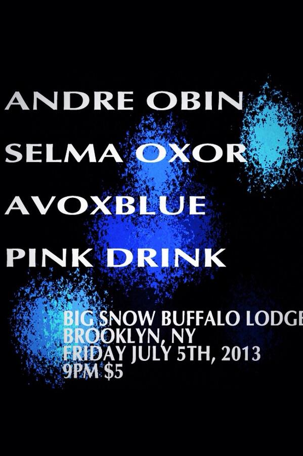 AVOXBLUE's tweet photo. Brooklyn Tonight @bigsnowbk w/ @andreobin - live visuals by @MeetYourBeat http://t.co/bMaaQNHO4j